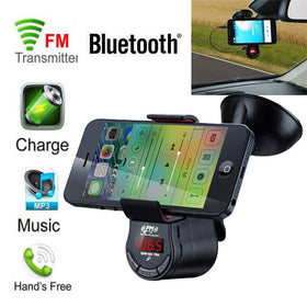Hands Free Speaker GPS Phone Mount Holder