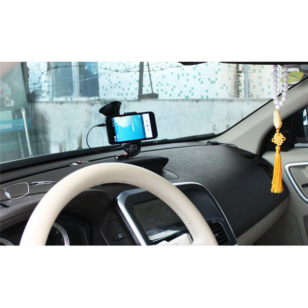 Hands Free Speaker GPS Phone Mount Holder