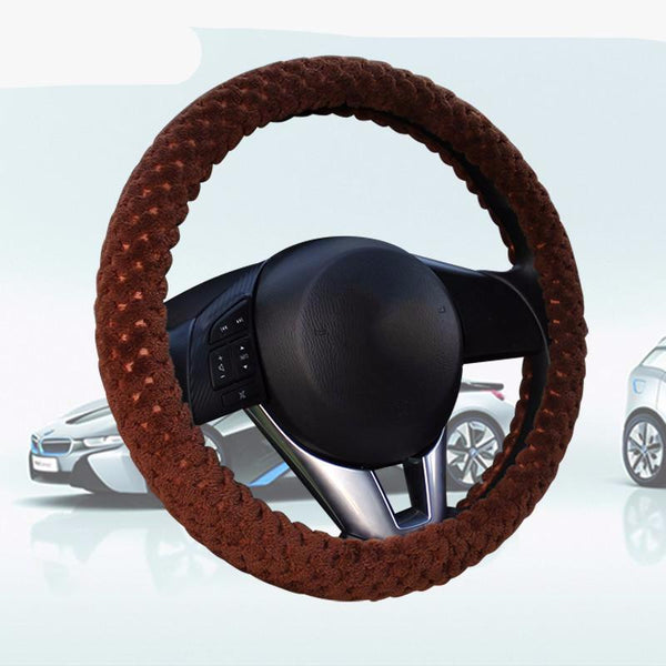 Velvet Winter Car Steering Wheel Cover