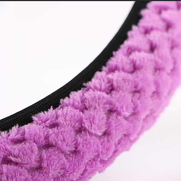 Velvet Winter Car Steering Wheel Cover