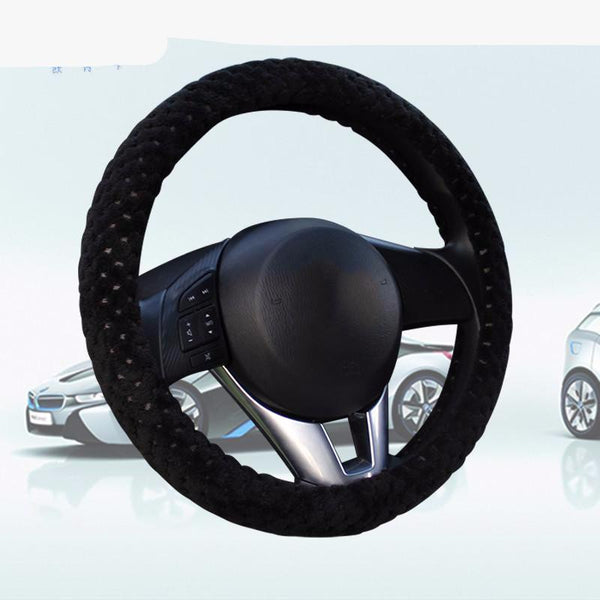 Velvet Winter Car Steering Wheel Cover