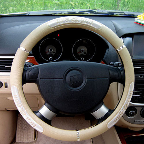 Car Steering Wheel Leather Cover