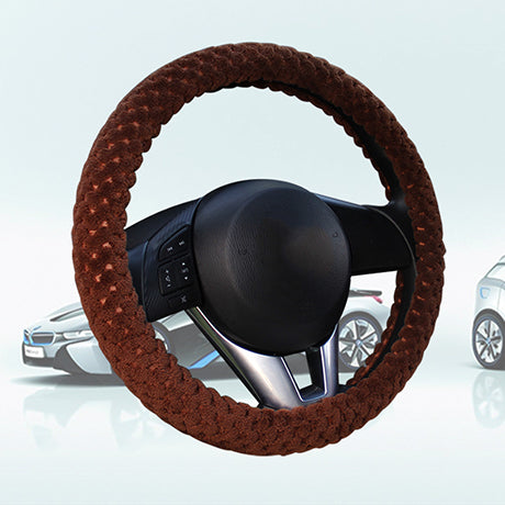 Velvet Winter Car Steering Wheel Cover