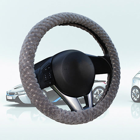 Velvet Winter Car Steering Wheel Cover