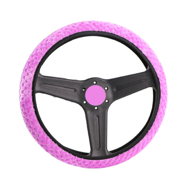 Velvet Winter Car Steering Wheel Cover