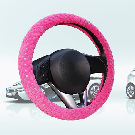 Velvet Winter Car Steering Wheel Cover