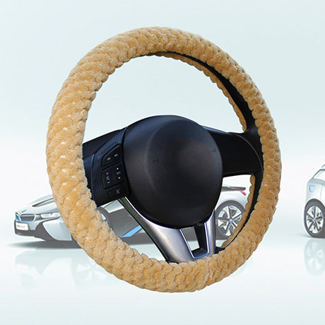 Velvet Winter Car Steering Wheel Cover