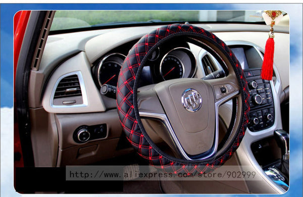 Plush Car Steering Wheel Cover